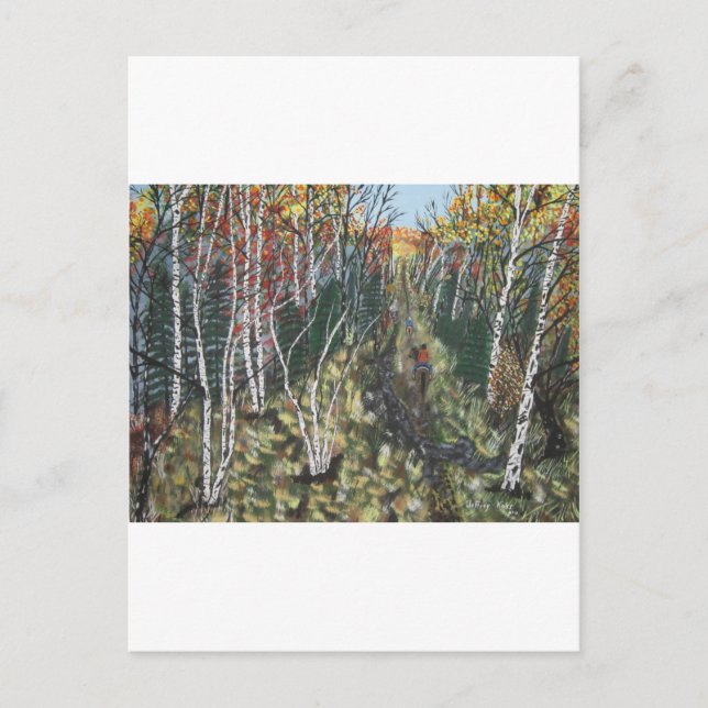 IMG_2974.JPGWhite Birch Trail Ride Vykort (Framsida)