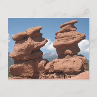 IMG_4295, Garden of the Gods "Siamese Twillingars" Vykort