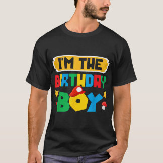 Imhe Birthday Boy Game Gaming Family Matchings boy T Shirt