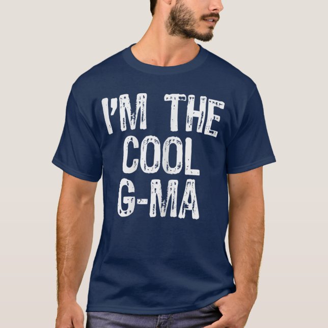 Imhe Cool GMa Funny GMa vintage T Shirt (Framsida)