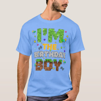 Imhe Födelsedags Pojke Piel Gamer Fest Matchande F T Shirt
