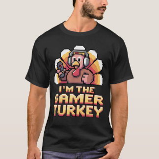 Imhe Gamerurkeyhanksgiving Pojkar Män Video Game G T Shirt