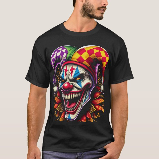 Imic Wicket Jester T Shirt (Framsida)