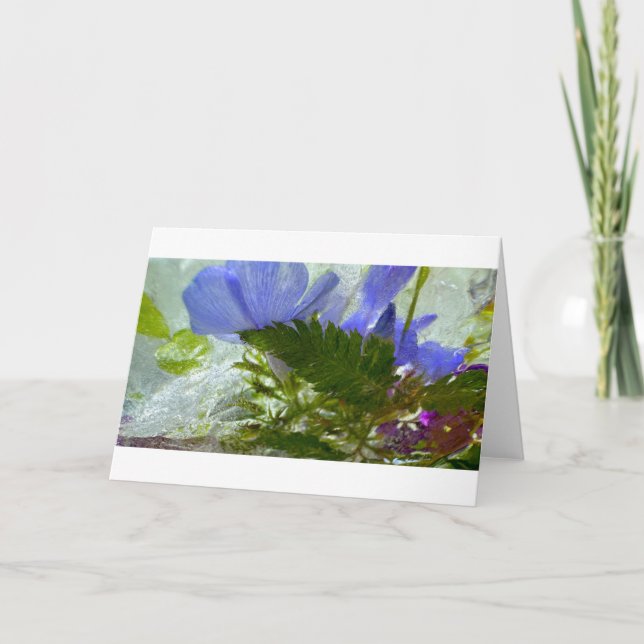 Imiderade Blommar Kort (Framsida)