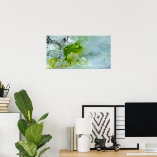 Imiderade Blommar Poster
