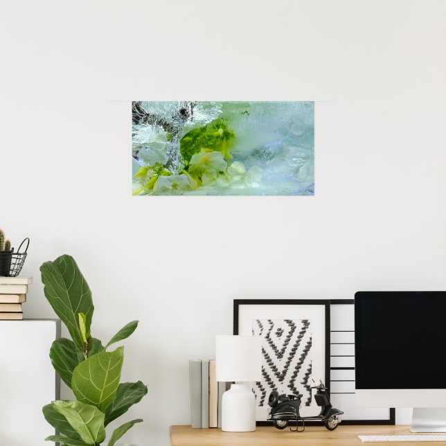 Imiderade Blommar Poster (Hemmakontoret)