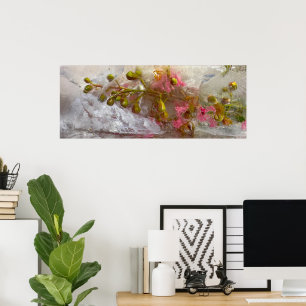 Imiderade Blommar Poster