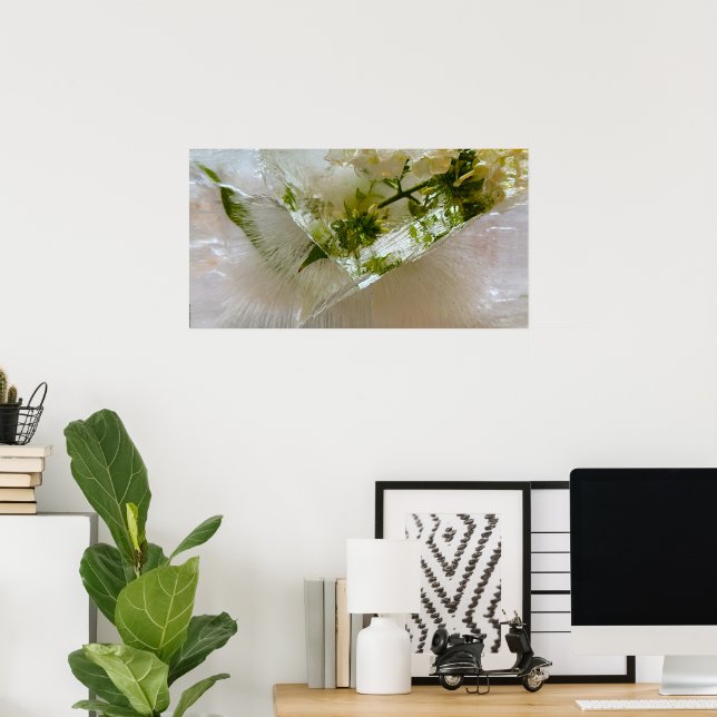 Imiderade Blommar Poster (Hemmakontoret)