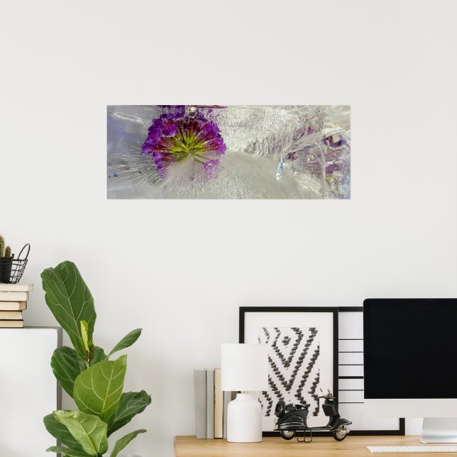 Imiderade Blommar Poster (Hemmakontoret)