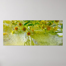 Imiderade Blommar Poster