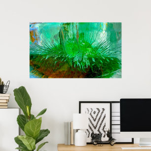 Imiderade Blommar Poster