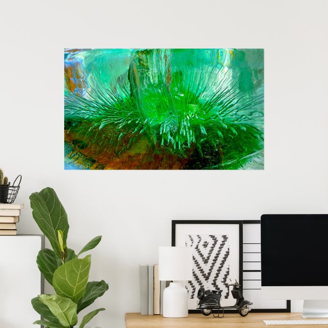 Imiderade Blommar Poster (Hemmakontoret)