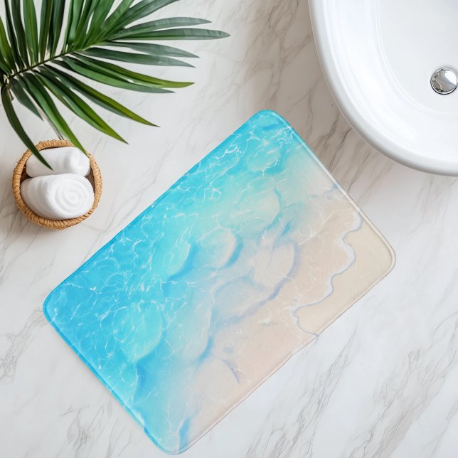 Imitation Beach Sand under Vatten Anime Stil Badrumsmatta (Skapare uppladdad)