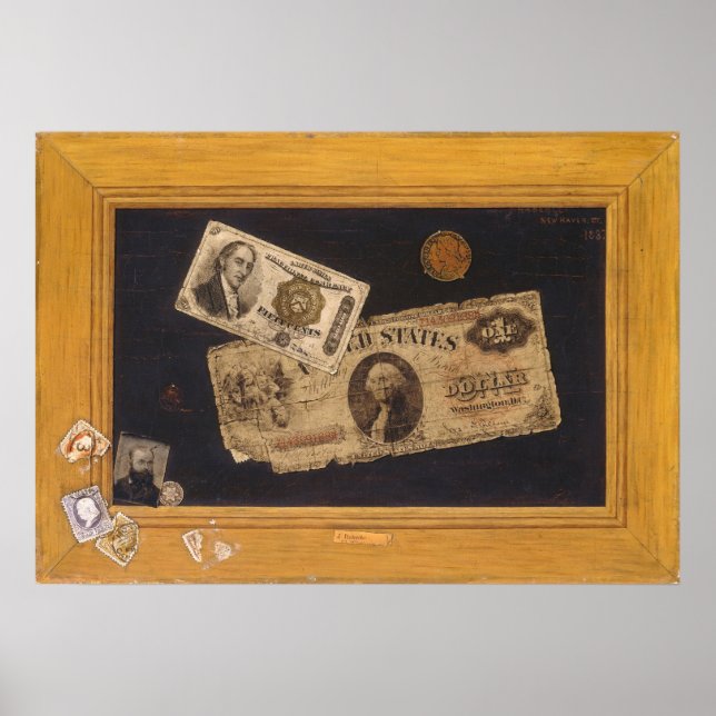 Imitation - John Haberle Fine Art Poster (Framsidan)