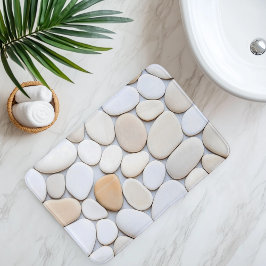 Imitation Pebble Väg Badrumsmatta