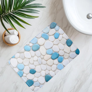Imitation Pebble Väg under vatten Badrumsmatta