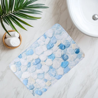 Imitation Pebble Väg under vatten Badrumsmatta