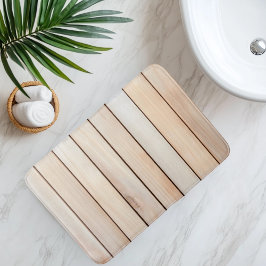 Imitation Wooden Slat Badrumsmatta