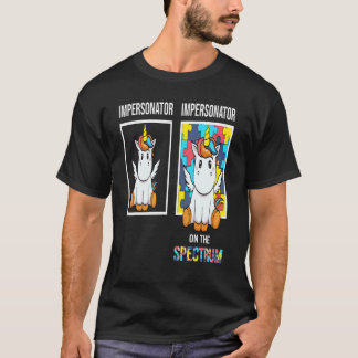 Imitatör Människor Med Autism Pussel Enhörning Neu T Shirt