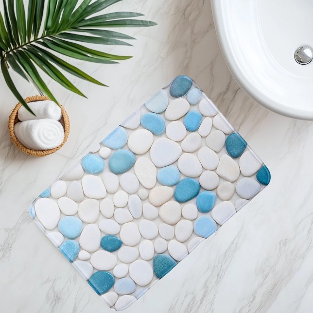 Imiterad småstensbana under vattnet badrumsmatta (Skapare uppladdad)