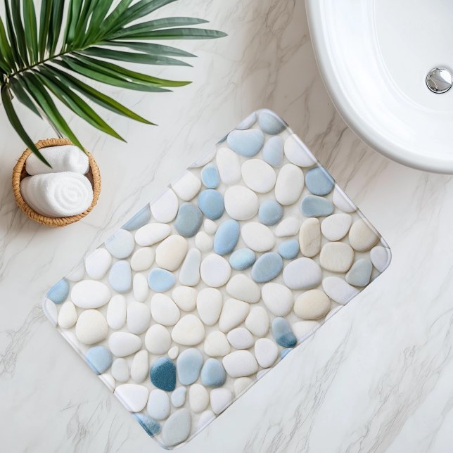 Imiterad småstensbana under vattnet badrumsmatta (Skapare uppladdad)