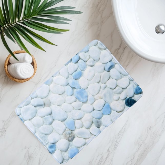 Imiterad småstensbana under vattnet badrumsmatta (Skapare uppladdad)