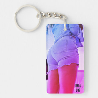 IMLA 007 Blue Jean Kort Keychain