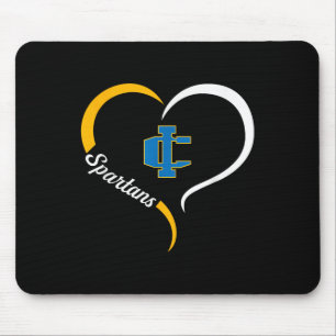 Imlay City Spartans Logotyp Halvep Slogan Hårdar Musmatta