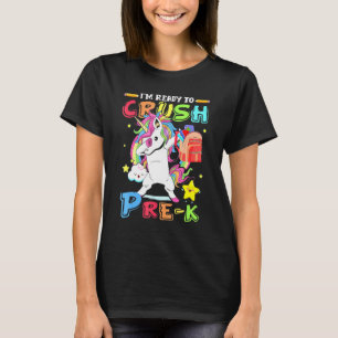 IMM-Redo för att krossa förK-Dabbing Unicorn tillb T Shirt