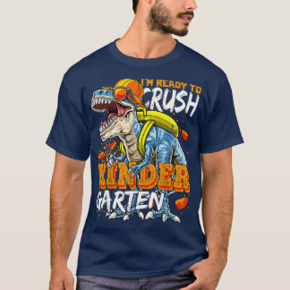 IMM-Redo för att krossa Kindergarten Dinosaur till T Shirt
