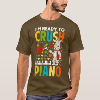 IMM-Redo för att krossa Piano T Shirt