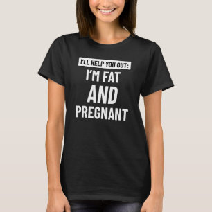 IMM-Tjock och graviditet T Shirt