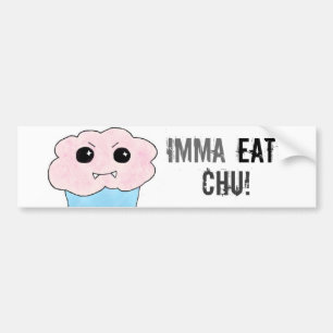 Imma äter Chu! Bildekal