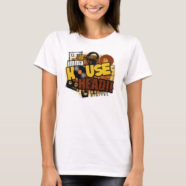 IMMA-HUSHUVUD TEE SHIRT (Framsida)