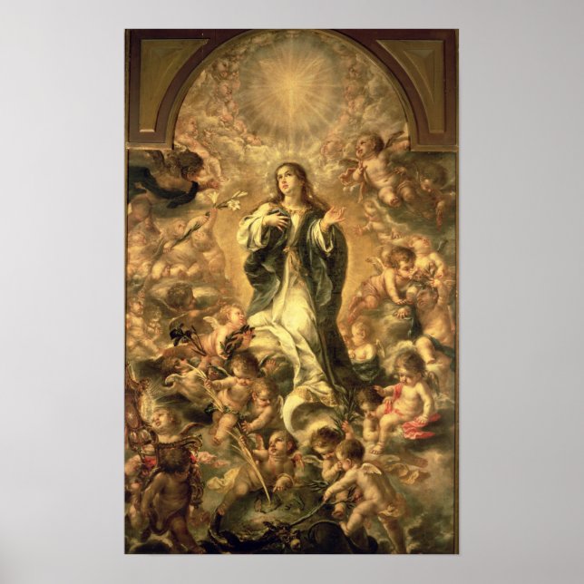 Immaculate Conception, 1670-1672 Poster (Framsidan)