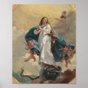 Immaculate Conception - Giovanni Battista Tiep Poster