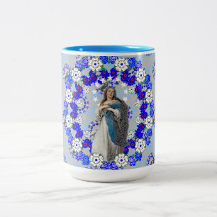 Immaculate Conception Nicaragua Virgin Mary Två-Tonad Mugg