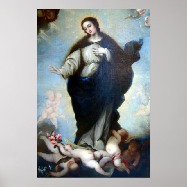 Immaculate Conception Virgin Mary Assumption 05 Poster (Framsidan)