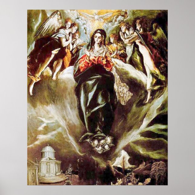 Immaculate Conception Virgin Mary Assumption 09 Poster (Framsidan)