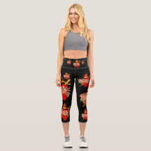 Immaculate Heart Capri Leggings