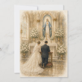 Immaculate Heart Marian Wedding Shrine Akvarell