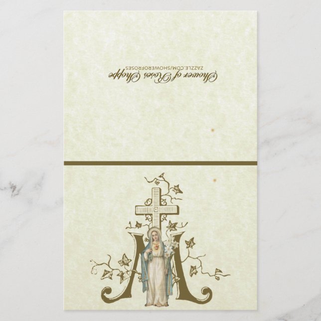 Immaculate Heart Mary Andlig Communion Prayer (Framsida)