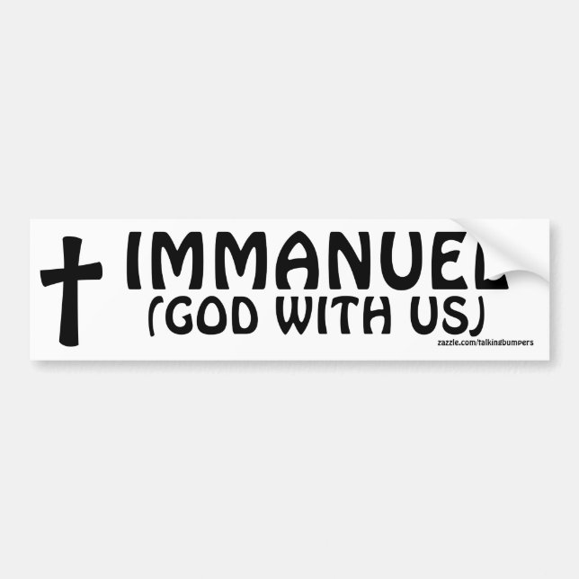 Immanuel gud med oss bildekal (Framsidan)