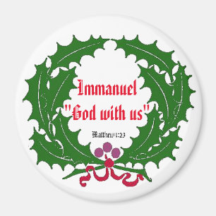 Immanuel Gud med oss Reef Customique.. Magnet