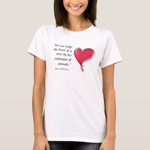 Immanuel Kant citationsteckenman behandling av T-shirt