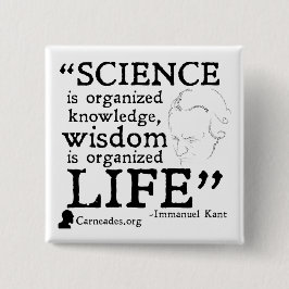 Immanuel Kant kvadrerar knäppas Knapp