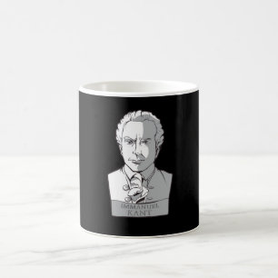 Immanuel Kant Statue Kaffemugg