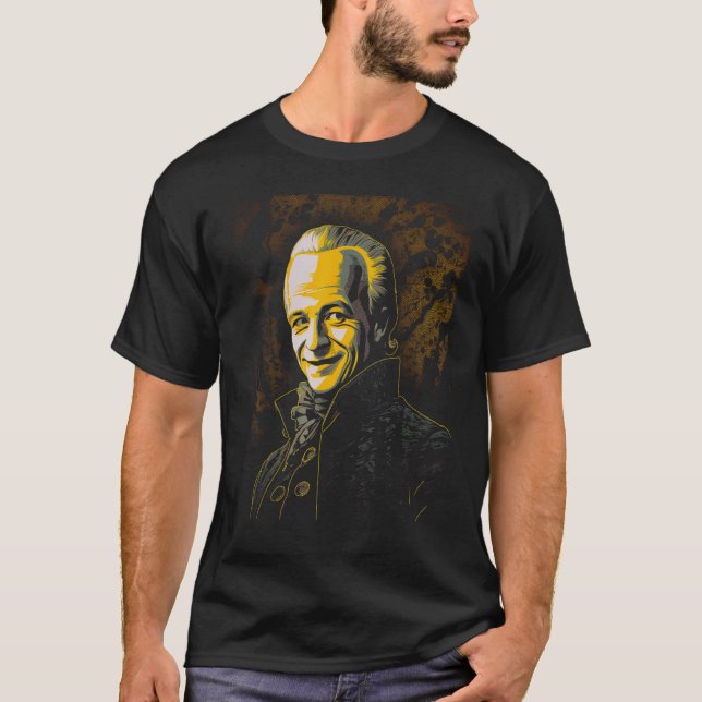 Immanuel Kant T Shirt (Framsida)