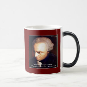 Immanuel Kant Vetenskap Vs Kunskap Citat Gåvor Magisk Mugg