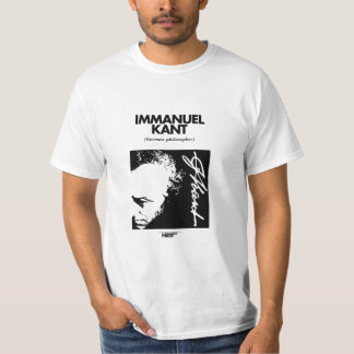 Immanuel Kant vitT-tröja T Shirt